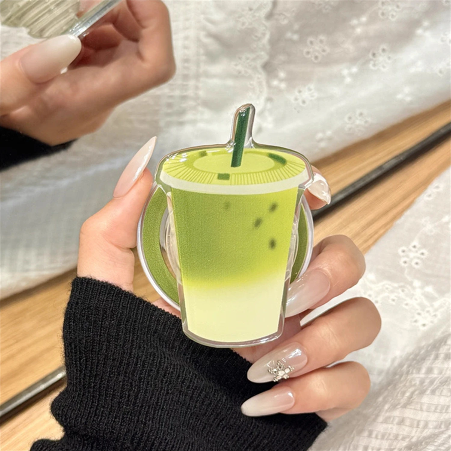 

Корейская милая магнитная подставка для Magsafe Grip Tok Griptok, кронштейн, держатель для телефона, поддержка IPhone, Samsung, Pad Smart Tok