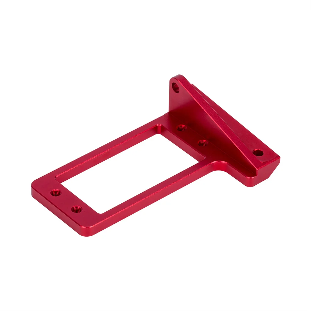 سبائك الألومنيوم الدقة التوجيه المؤازرة دعم ل 1/10 محوري كابرا LCG RC سيارة جزء RC اكسسوارات السيارات استبدال أجزاء الأحمر