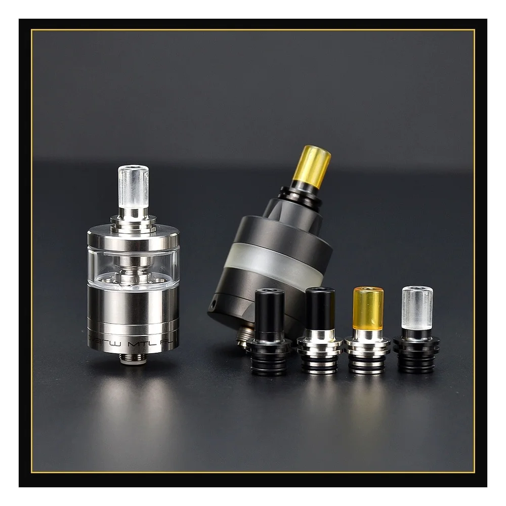 510 MTL Drip Tip for Dvarw MTL FL RTA & Kayfun RTA - 3mm Heat Resistant Narrow Bore Mouthpiece