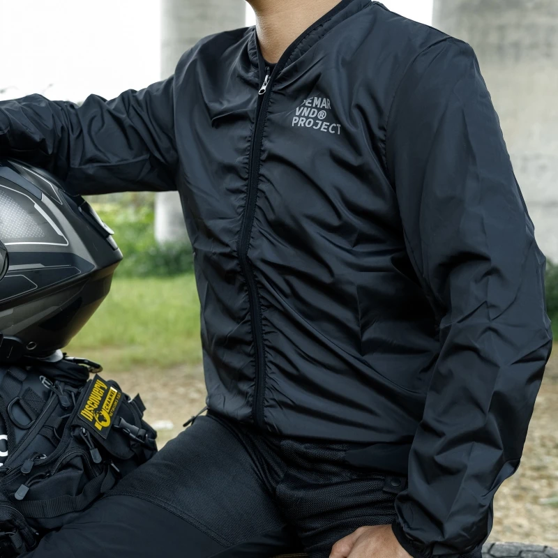 Summer Windproof Sunscreen Motorcycle Jacket Ultra-Thin Lightweight Foldable Portable for Men Cycling Outdoor Jacket view 2