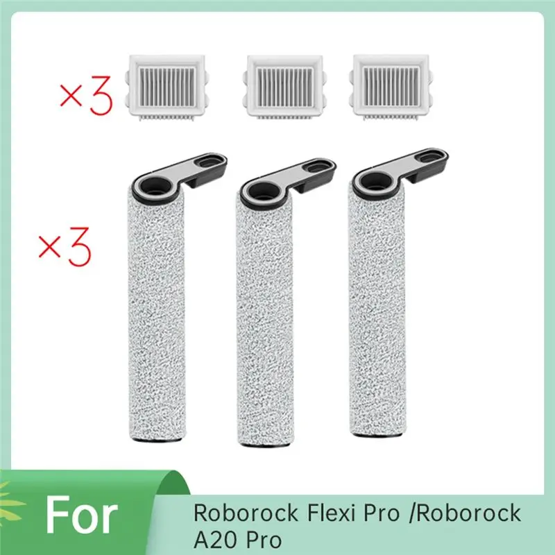 

A69X-для Roborock Flexi Pro/Roborock A20 Pro: роликовая щетка для робота-пылесоса, HEPA-фильтры, аксессуары для повышения эффективности уборки