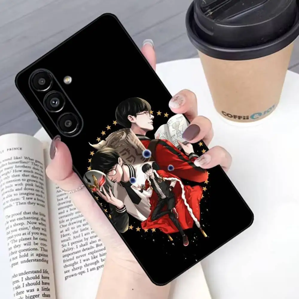 حافظة هاتف Faker T1 L-Lols لهاتف سامسونج S 25,24,23,22,30,21,10,9,Ultra,Plus,Lite,FE,4G,5G حافظة ناعمة سوداء