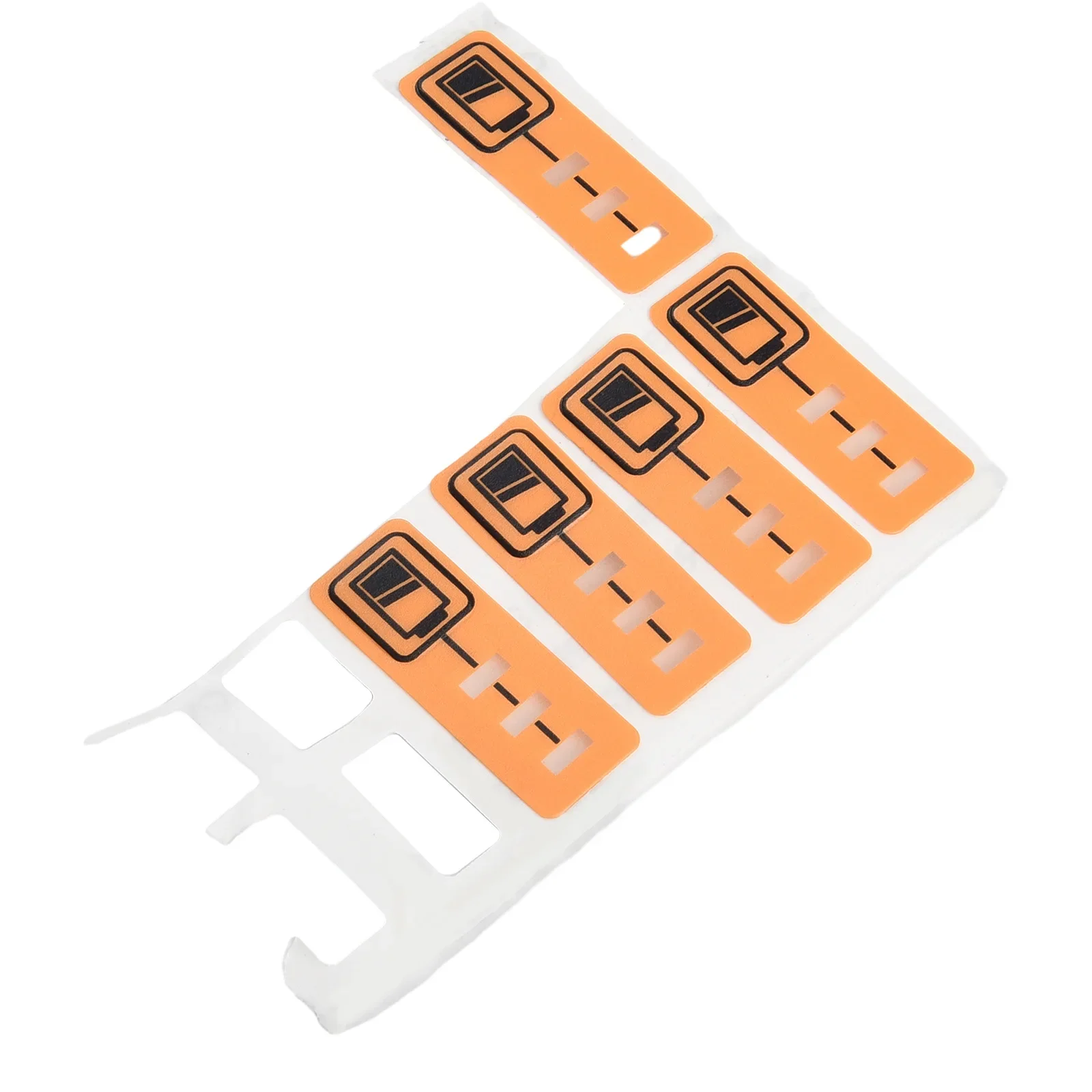 5 Replacement Battery Capacity Labels for 18V Lithium Battery Models DCB140 and For DCB182 with Long Service Life
