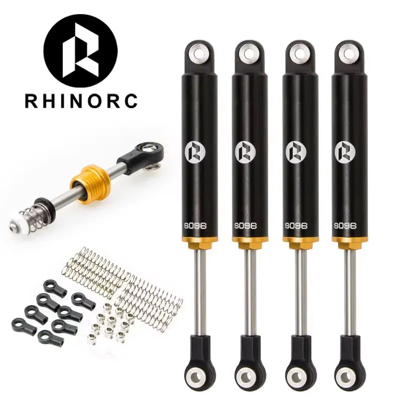 

RhinoRC S096 High Quality Shock Absorber For 2-6KG 1/10 RC Crawler Car MOA Shafty SCX TRX RC Car Parts