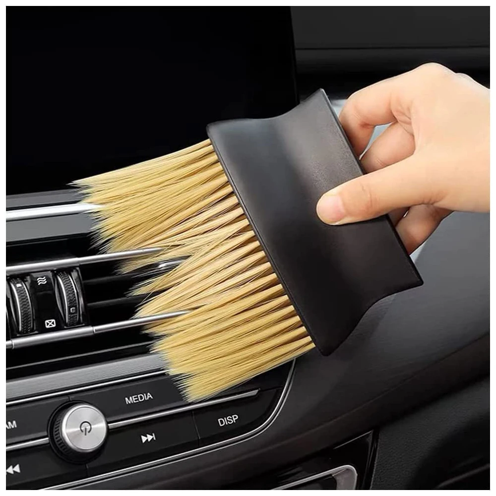 Car Air Outlet Cleaning Brush Dashboard Air Conditioner Detailing Dust Sweeping Tools Auto Interior Home Office Duster Brushes