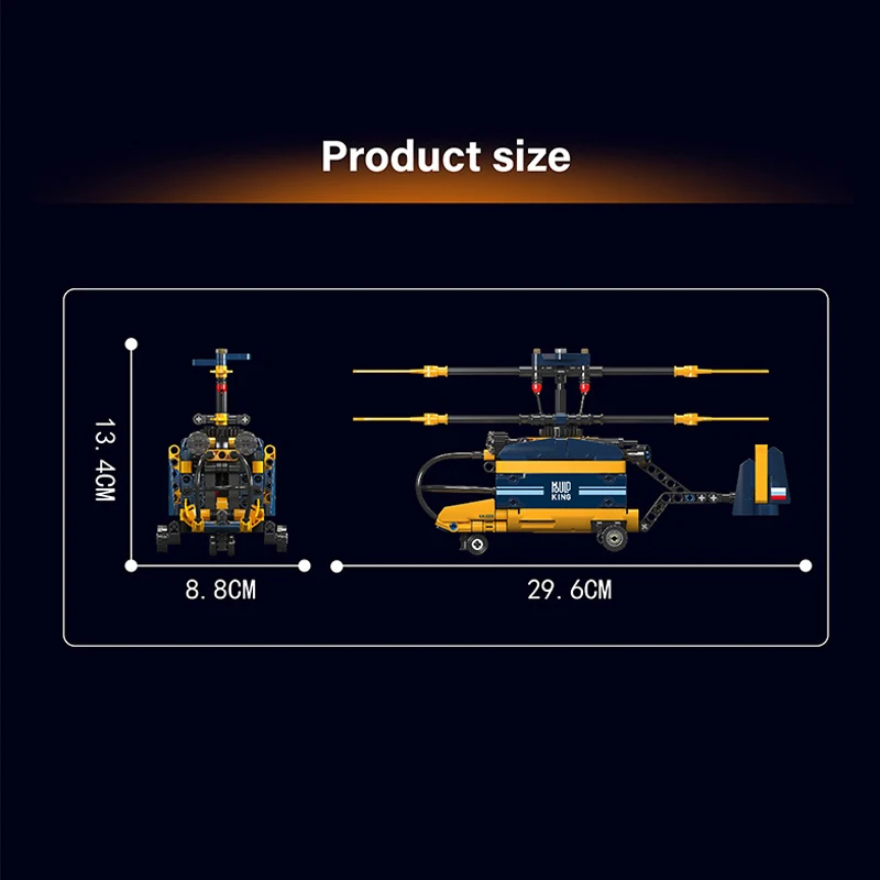 Schimmel Koning 24048 274 Stuks Creatieve Vliegtuigen Serie Model Bouwsteen Set Moc Technische Diy Speelgoed Voor Kerstcadeaus