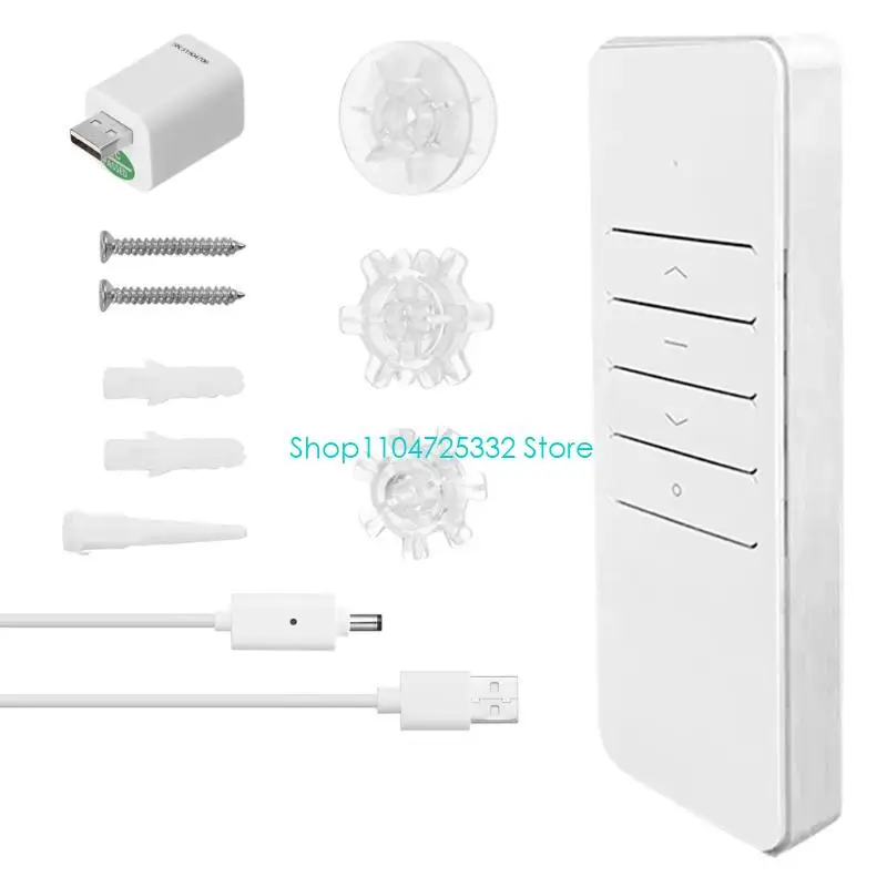 

P5EA Wireless Intelligent Home Remote Control Motorized Blinds Motor Rechargeable Remote Easy Installation App Compatible