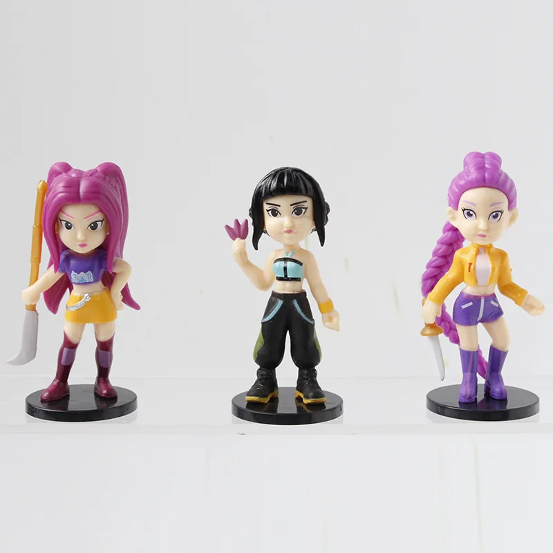 Gruppo di cacciatori di streghe transfrontalieri Bestseller K-Pop Chibi-Style Lumi Lumi Figurine Cieca Scatola Giocattolo da collezione Figurine Trendy Col