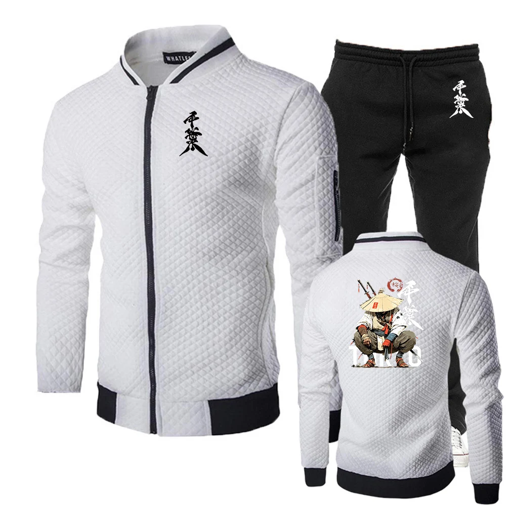 Anime Samurai Tokyo Warrior Men's slim-fit suits are suitable for spring and autumn casual and sports outfits hoodies jacket - view 2