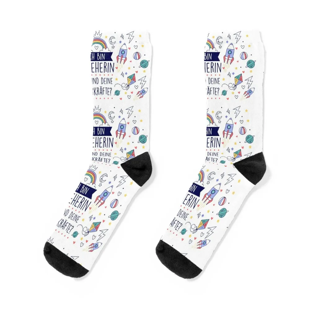 

I am a teacher what are your superpowers Socks japanese fashion cool kawaii Men's Socks Women's