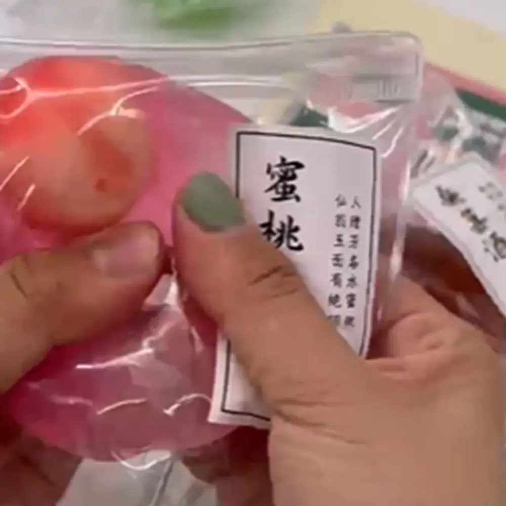 Trick Gift Fresh Squeeze Toy Fruit Wine Green Plum Wine Pinch Toy Creative Simulation Handmade Ball Toy Children Birthday Gift