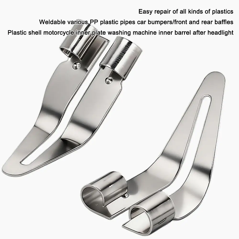 멜트 리페어 트라이앵글 헤드 45 °   팔꿈치 스테인레스 스틸 납땜 인두 조절 버클 자동차 범퍼 용접봉 핫멜트 수리