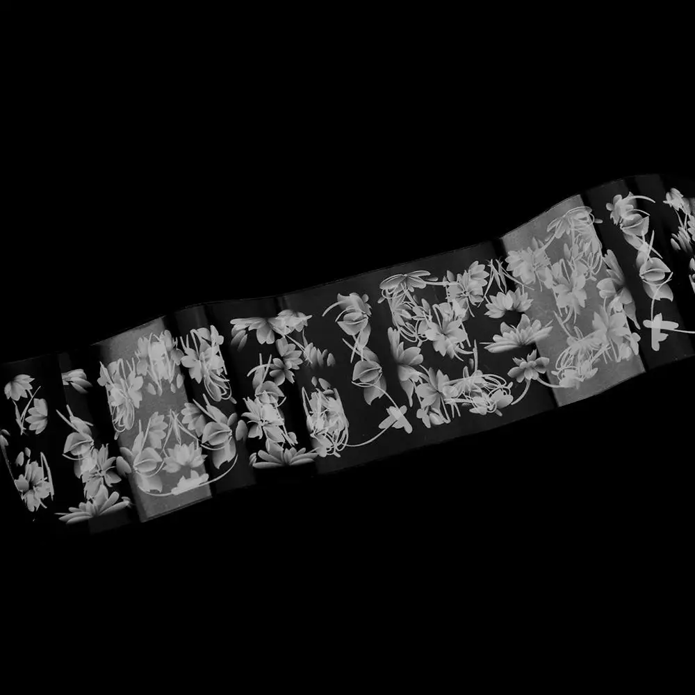 Flower Shape Nail Art Transfer Paper Butterfly Shape Convenient Pottery Stickers Large-capacity White Nail Foil Film Manicure