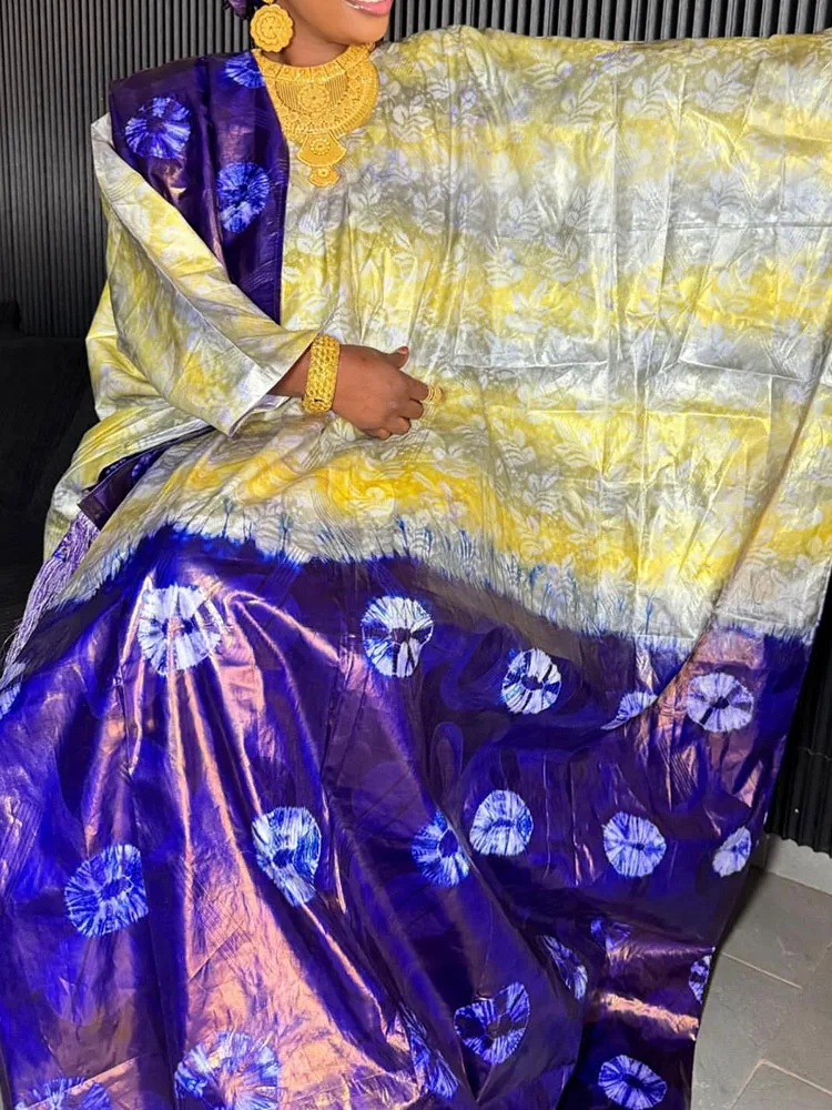 African Printed Robe: Coming-of-Age Party Style Elegance New Custom Plus Size Applicable All Season Wear