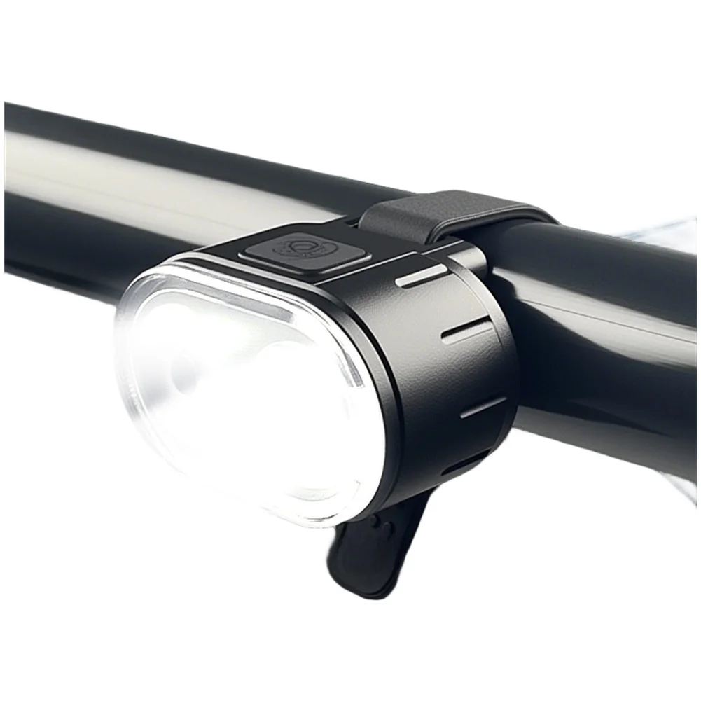 Night Rides Mountain Biking Black USB-C Bike Light Compact Design Bicycle Light Bicycle Cable Compact Cycling Light