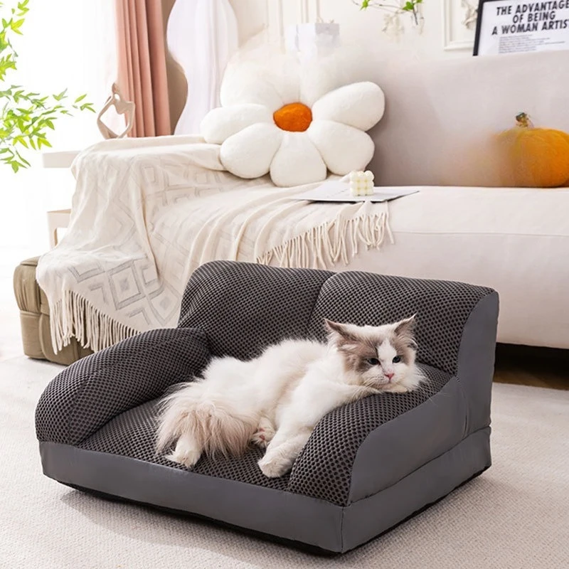 

Small and Medium-sized Dog Teddy Dog Sofa Bed Cat Nest Summer Mat Pet Supplies Sleeping Mat Kennel