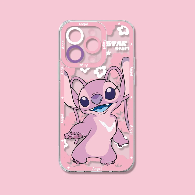 Stitch Angel Case For Xiaomi POCO X6 X7 X5 Pro X3 NFC F3 F5 F6 F7 Ultra M5S C65 M7 M6 Pro 4G 5G 14T 13T 12T 11T 14 11 Lite 5G NE