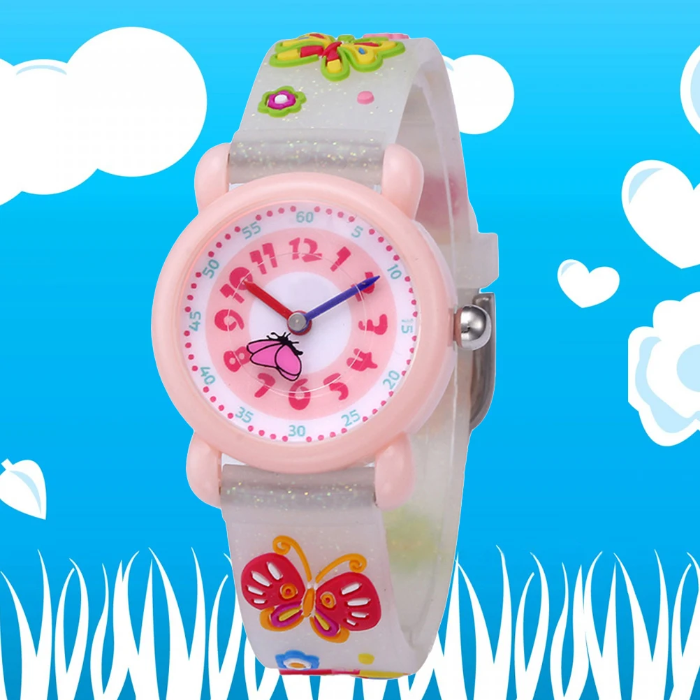 Waterproof Quartz Watch 's Watches for Cute Cartoon Primary School Pupils