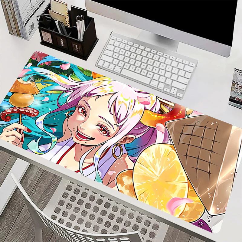 

Mouse Pad PC Accessories Keyboard Pad Office One Piece Yamato Desk Mat Anti Slip Mousepad Rubber Tablet Pad Gaming Extended Pad