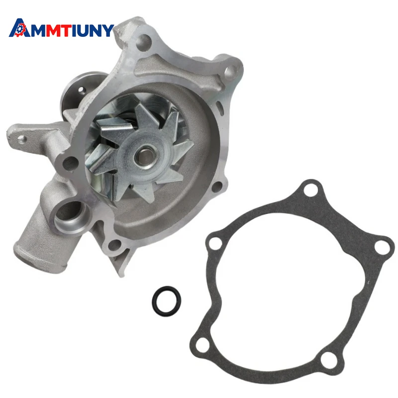 

1 шт. водяной насос двигателя 8 В подходит для 4G63 4G64 Mitsubishi вилочный погрузчик LPG двигатель замена номера деталей MD970338 MD972457