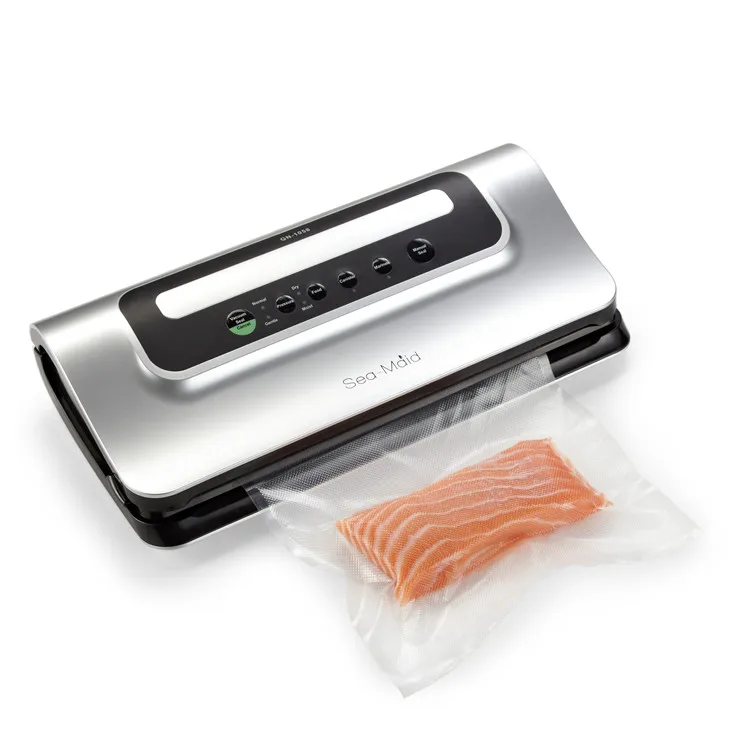 

Cheap Vacuum Sealer Save Food Machine, Automatic Vacuum Sealing System With Air Suction Hose and Built-in Bag Cutter for Food