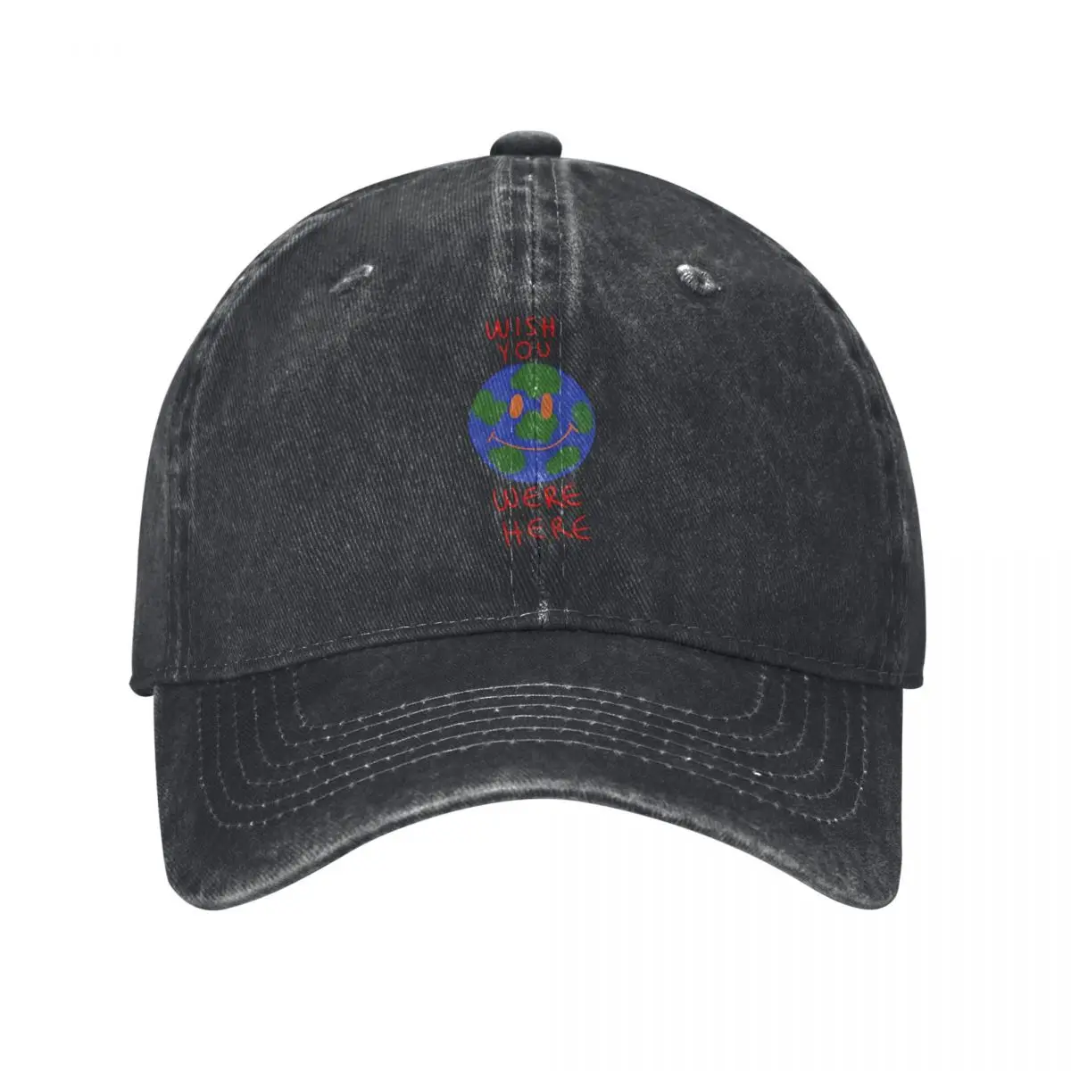 A-Astroworld Multicolor Hat Peaked Women's Cap WISH YOU WERE HERE Personalized Visor Protection Hats