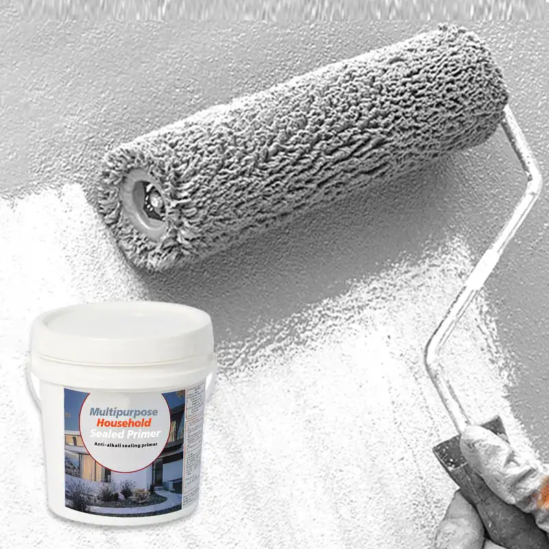 

Waterproof Sealer Anti Alkali Primer Epoxy Floor Paint Home Construction Interior Exterior Wall Primer Reinforced Floor Primer