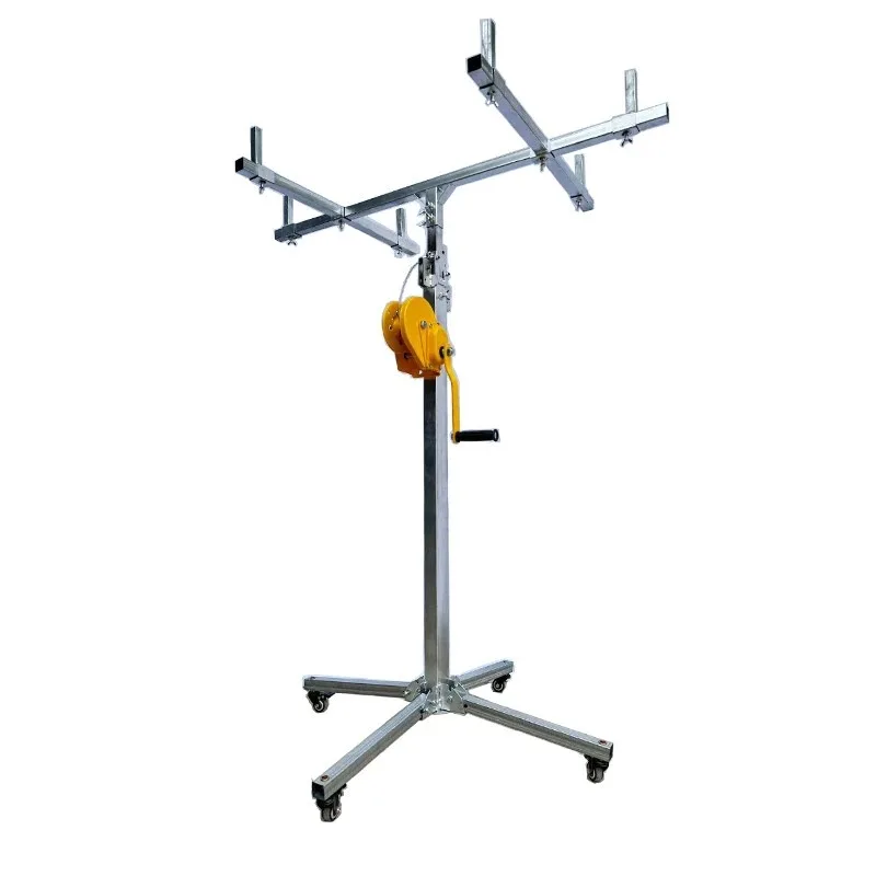Air conditioner installation lifter inner machine air duct hanging cabinet cabinet hand thickened lifting support frame