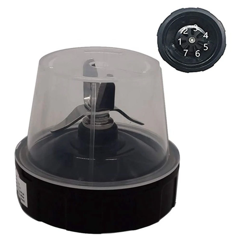 

AC93-Replacement Parts Extractor Blade With 18Oz 24Oz Cup And Spout Lid For 1200W Ninja Auto-IQ Blender,7 Fins Gear Parts