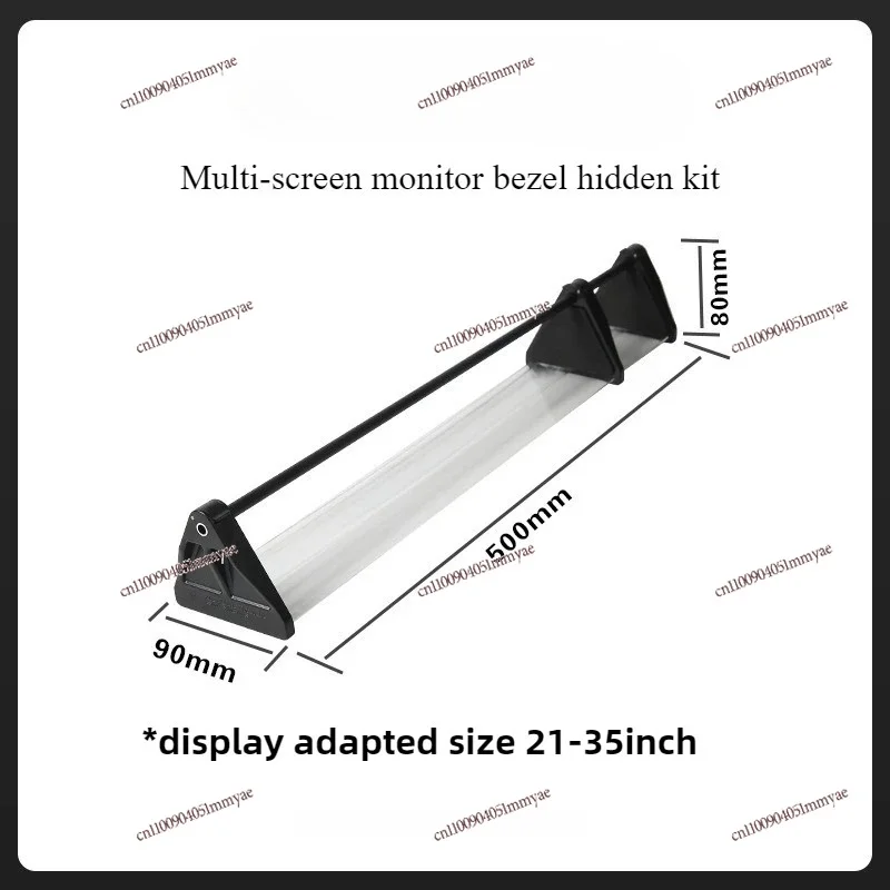 

Simracing 3screen Seamless Optical Joint Piece Kit with Frame Elimination for Logitech g29 FANATEC for Racing Simulators Cockpit