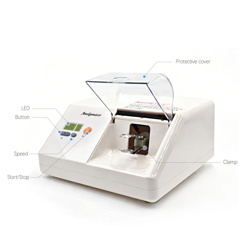 JUMTOP Dental Amalgam Separator Amalgamator for All Mixed Capsules