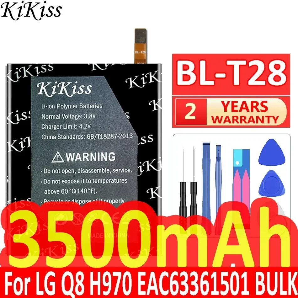 

Аккумулятор KiKiss 3500 мАч BL-T28 BLT28 BL T28 для LG Q8 Q 8 H970 EAC 63361501 БАЛК-аккумулятор