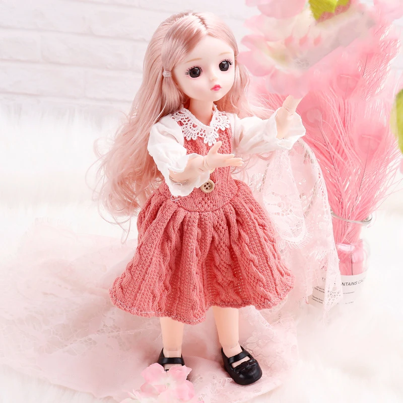 

30 см имитация кукол 1/6, куклы BJD для девочек с одеждой, 23 сустава, подвижное платье принцессы, подарки на день рождения, игрушка «сделай сам», кукольный домик