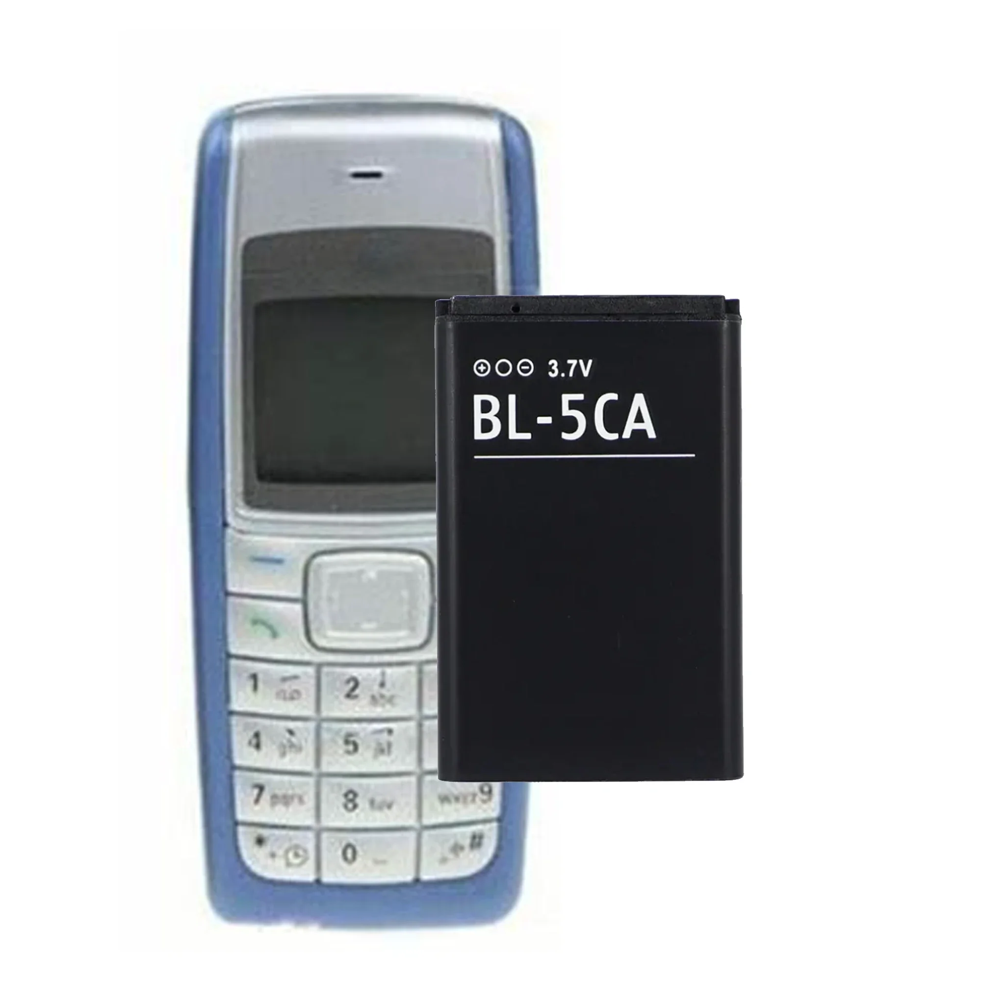 BL-5CA BL5CA Battery For Nokia 1110 1111 1112 1200 2310 5130XM 7600 N70 E60 5030 C2-00 C2-01 Original Capacity Phone Batteries B