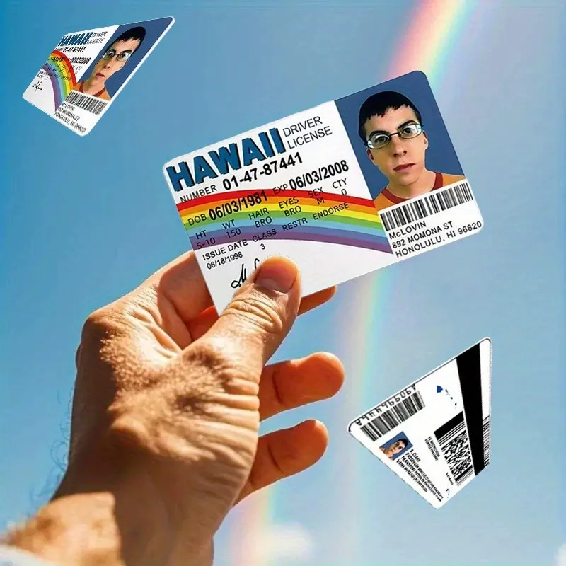 Creative Customize Photo ID card Santa Claus Driving License Pet