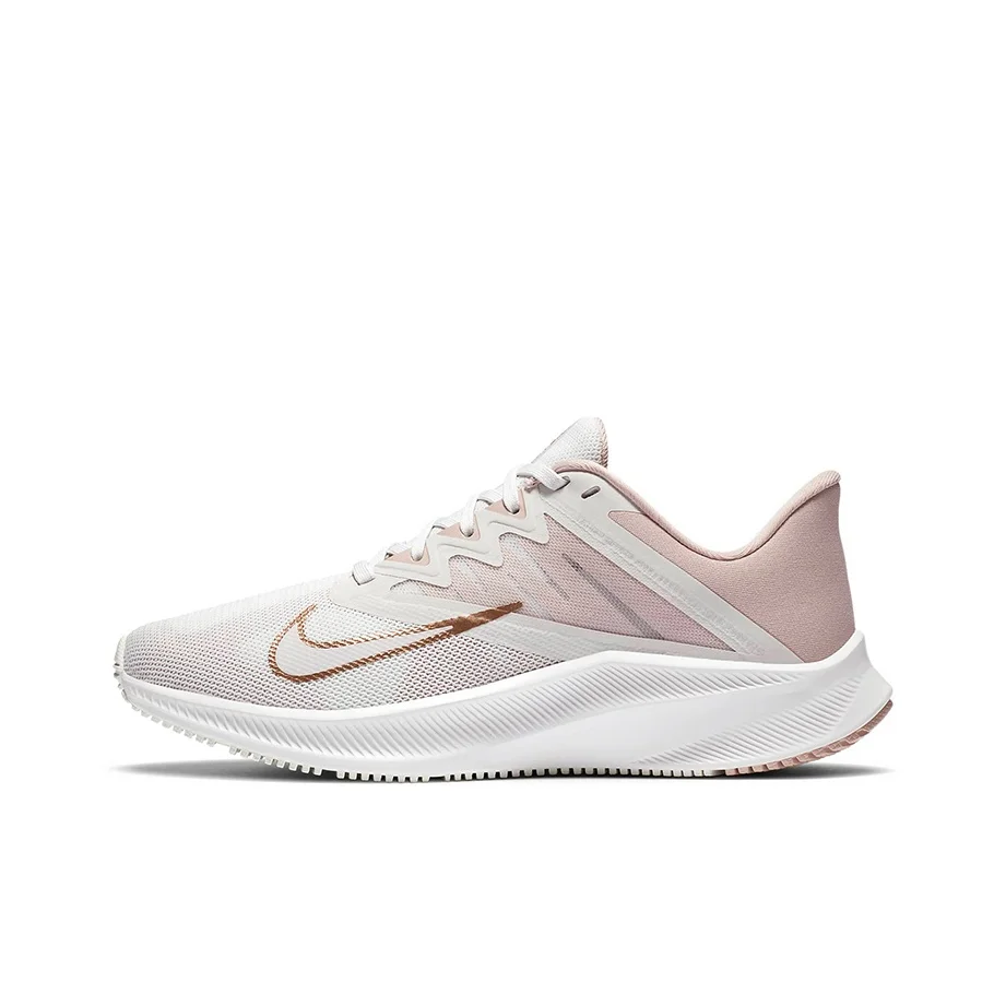 Nike Quest 3 Fabric Slip Resistant Abrasion Resistant Slip Resistant Abrasion Resistant Low top Casual Running Shoes CD0232-003