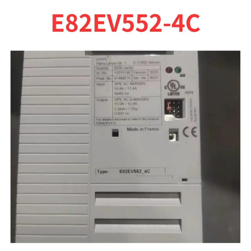 

Second-hand E82EV552-4C inverter test OK Fast Shipping