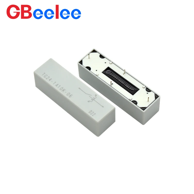 2 Buah Relay Reed Tegangan Tinggi 24V 10KV TG24-1A10K-06 Saklar Tipe-A Tugas Berat Untuk Aplikasi Berkebutuhan Tinggi yang Efisien