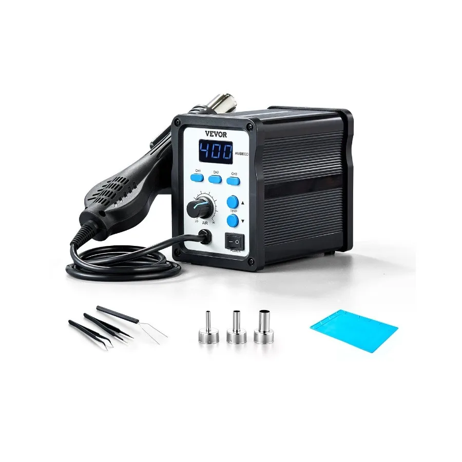 

700W Hot Air Rework Station 212F932F SMD Rework Station with Digital Display