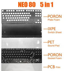 Neo80 Keyboard Sound Modding Foam Plate Foam PET Sounding Pad Switch Sheet