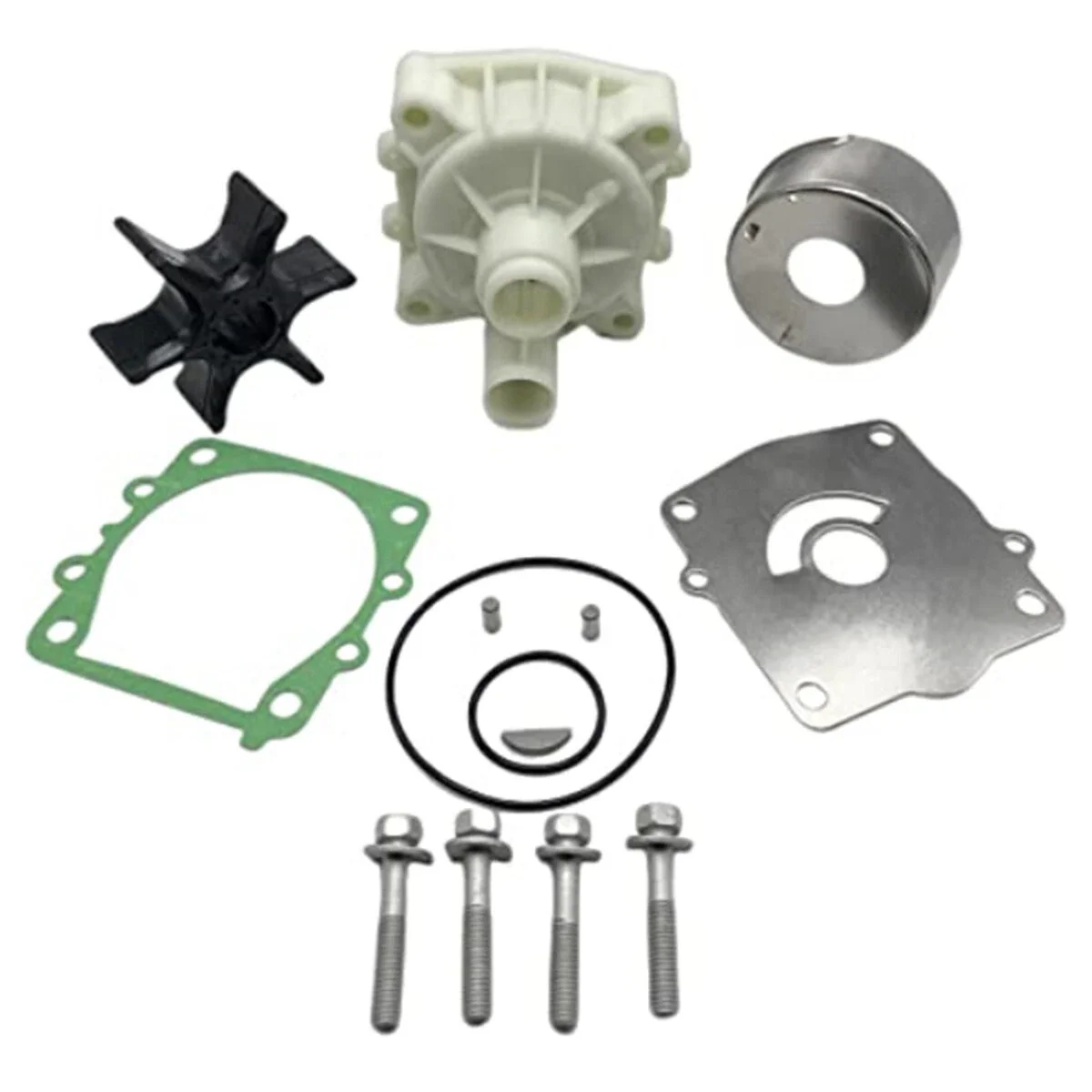 

SSTT New 61A-W0078-A3 Fuel Water Pump Repair Kit for F150 F200 F250 F225 2 Stroke Outboards for Boat Engines