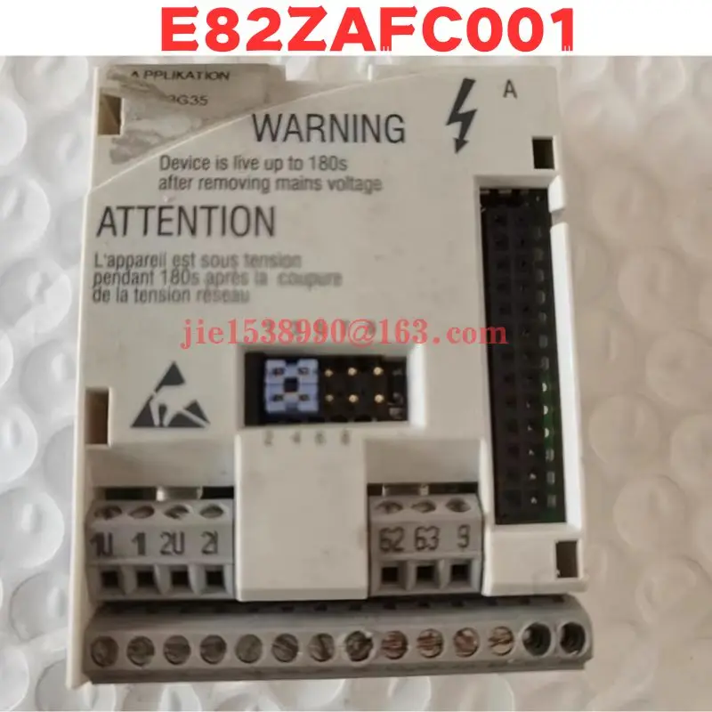 Used Frequency Converter E82ZAFC001  Normal Function Tested OK