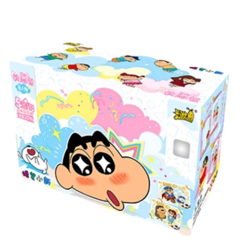 KAYOU 本物のクレヨンしんちゃんカード新しいウィッシュパックコレクションカードアニメーションゲームコレクション周辺玩具ギフトオリジナルボックス
