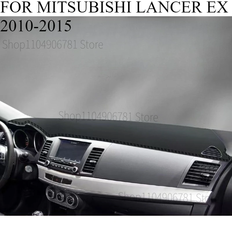 FOR MITSUBISHI LANCER EX‌‌ 2010-2015 Car Dash Mat Dashmat Dashboard Mat Cover Sun Shade Dash Board Cover Carpet Accessories