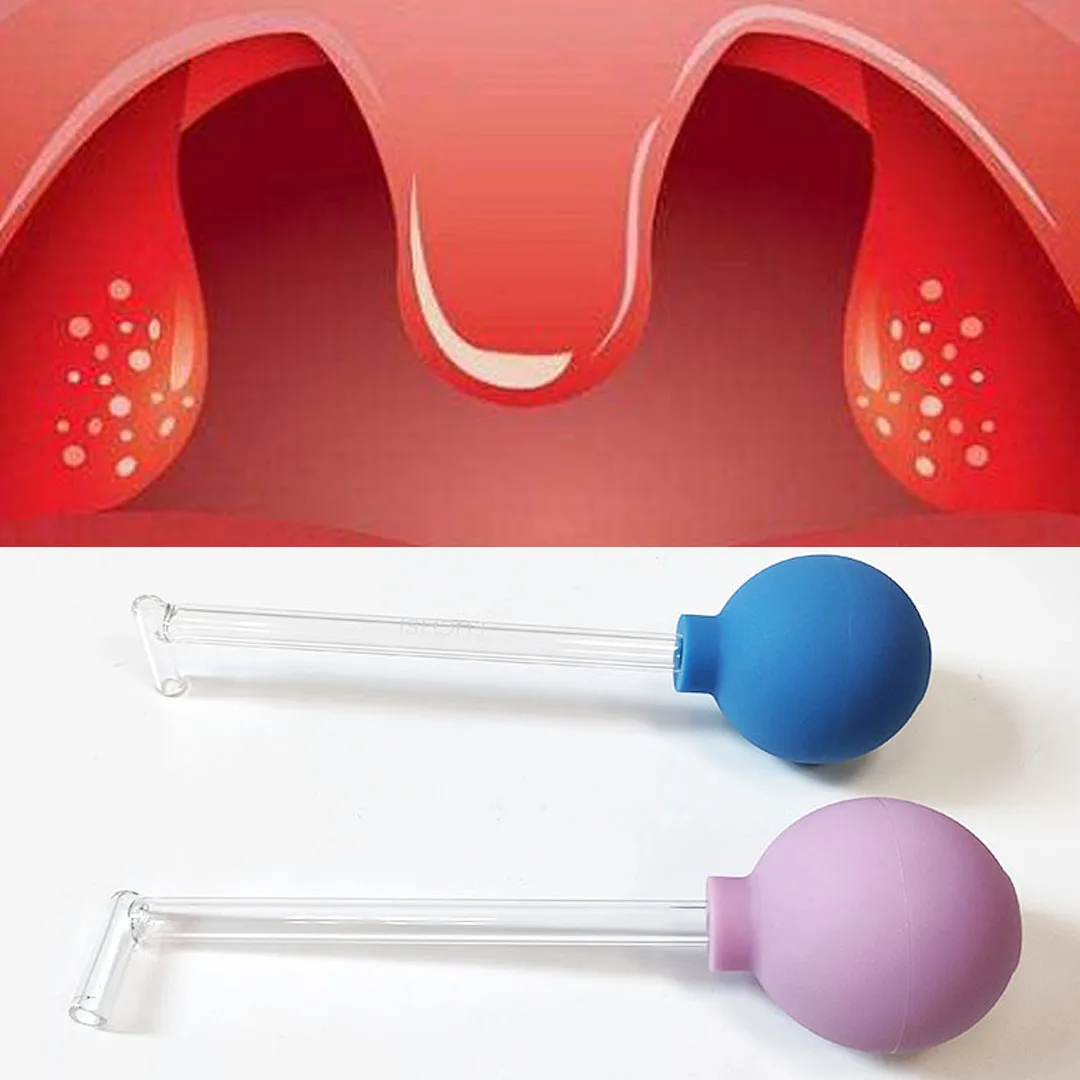 수동 스타일 클리너, 편도선 제거 도구, 구강 청소 관리 도구, 귀 왁스, 편도선 석션 볼 