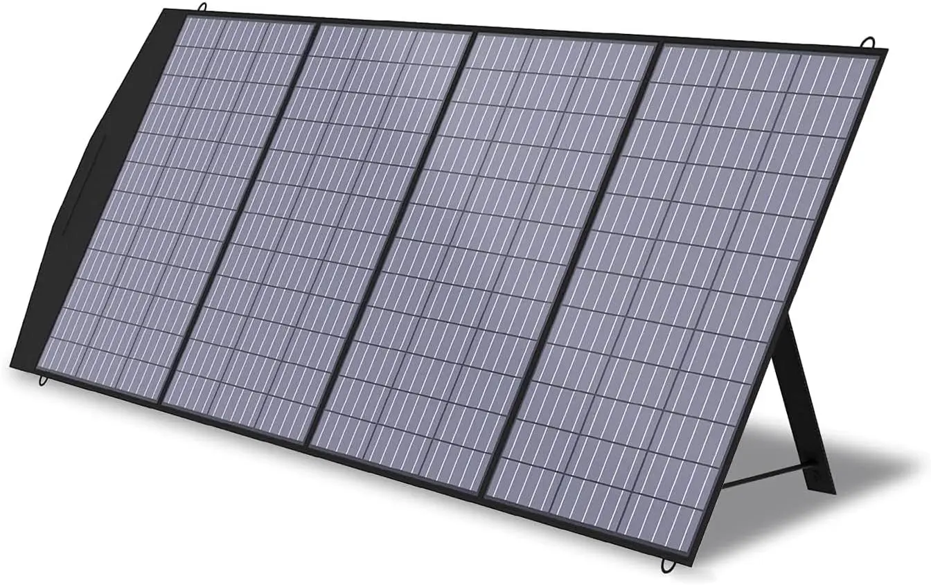 SP033 200W Portable Solar Panel, 36V Foldable IP66 Charger for RV, Marine, Laptops, and Off-Grid Use