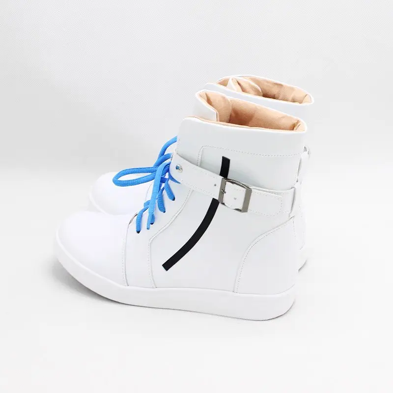 PJSK-Game Cosplay Boots para Mulheres, Shirishi An Shoes, Vivid Dancing Boots, SQUAD Costumes, PU, Halloween, Carnaval, Festa, Natal, Personalizar