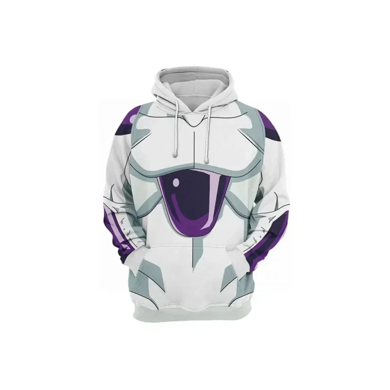 x;3,c'5\b/Vegeta IV Cosplay Hoodie 3D Printed Hooded Sweatshirt Men Women Casual Streetwear Pullover20255'g,7\j'8/ view 2