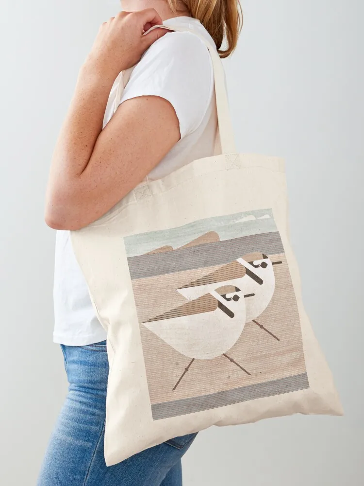 

Snowy Plovers Tote Bag Cloth bag free delivery bags eco pack tote bag women