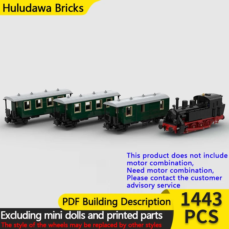 

Модель городской автомобиль MOC, строительные кирпичи BR98.8, 8 Вт, железнодорожный поезд, модульная технология, подарки, праздник, сборка, детские игрушки, костюм